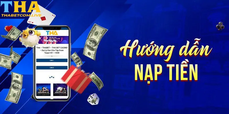 Nạp tiền THABET qua thẻ cào điện thoại